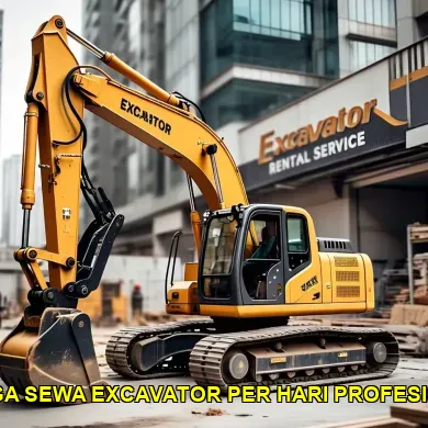 Panduan Memilih Harga Sewa Excavator Per Hari yang Tepat